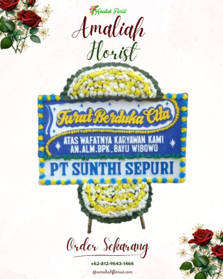Papan Bunga Duka di Batang Gangsal