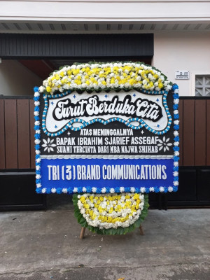 Papan Bunga Duka di Batang Gangsal